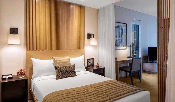 Skye Hotel Suites Parramatta Zimmer foto